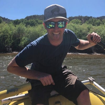 Neal Girard whitewater rafting