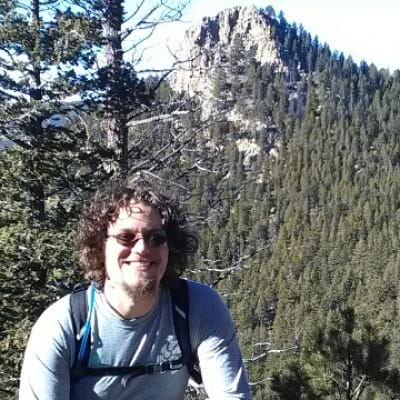 Kelcey Sykes hiking